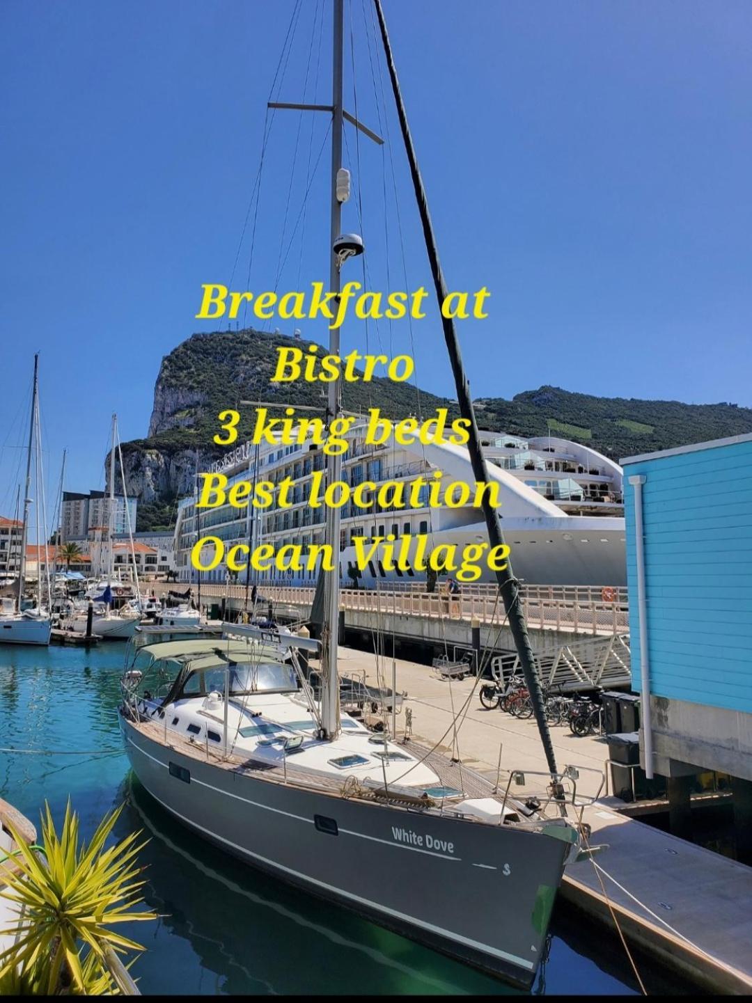 Luxury Yacht Stay "White Dove" Sleeps 6 Gibraltar Extérieur photo